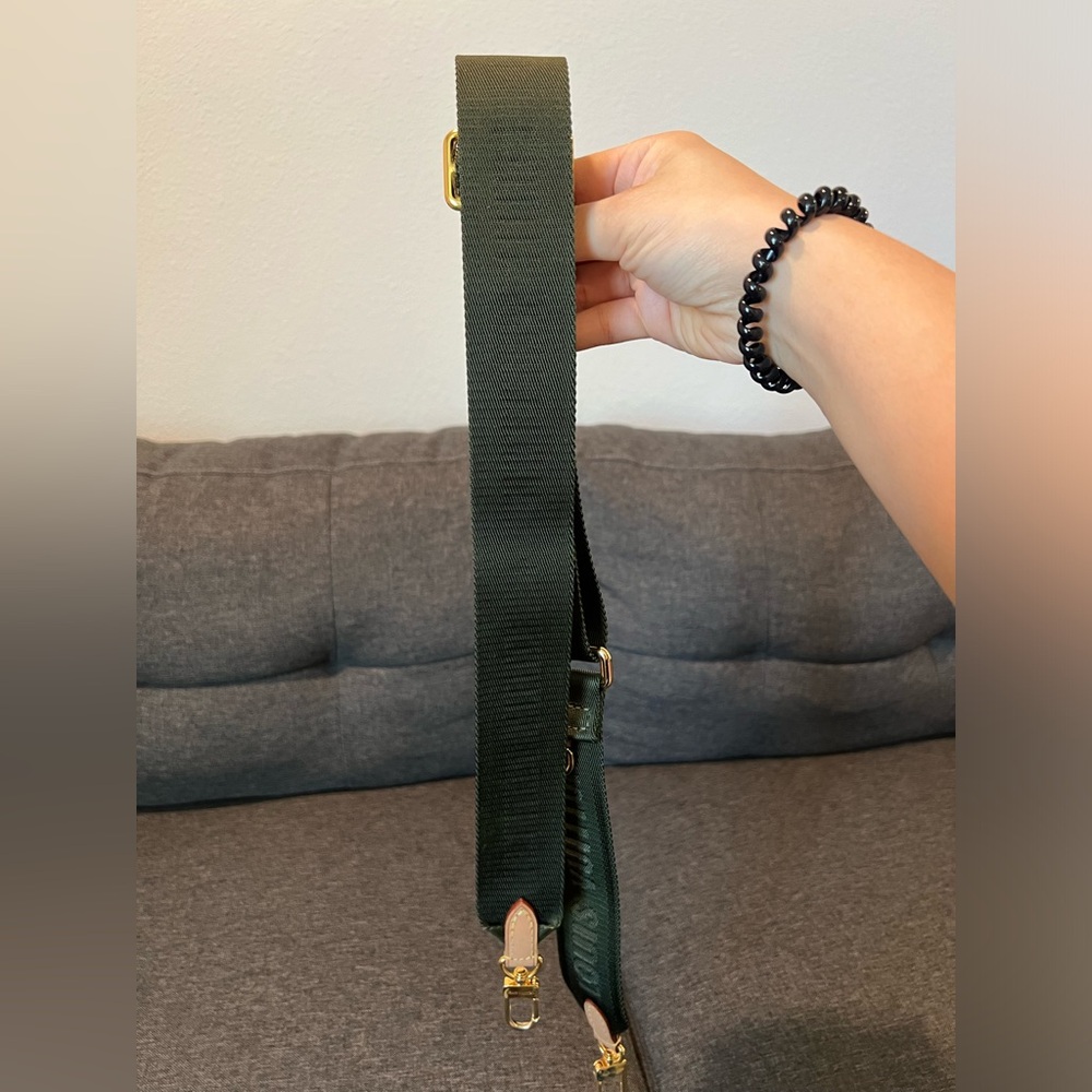 ❌SOLD❌ Louis Vuitton Multi Pochette Accessories Strap in Khaki - Picture 9 of 14